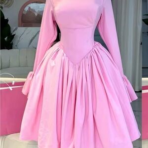 Elegant Pink Corset  Women's Dress